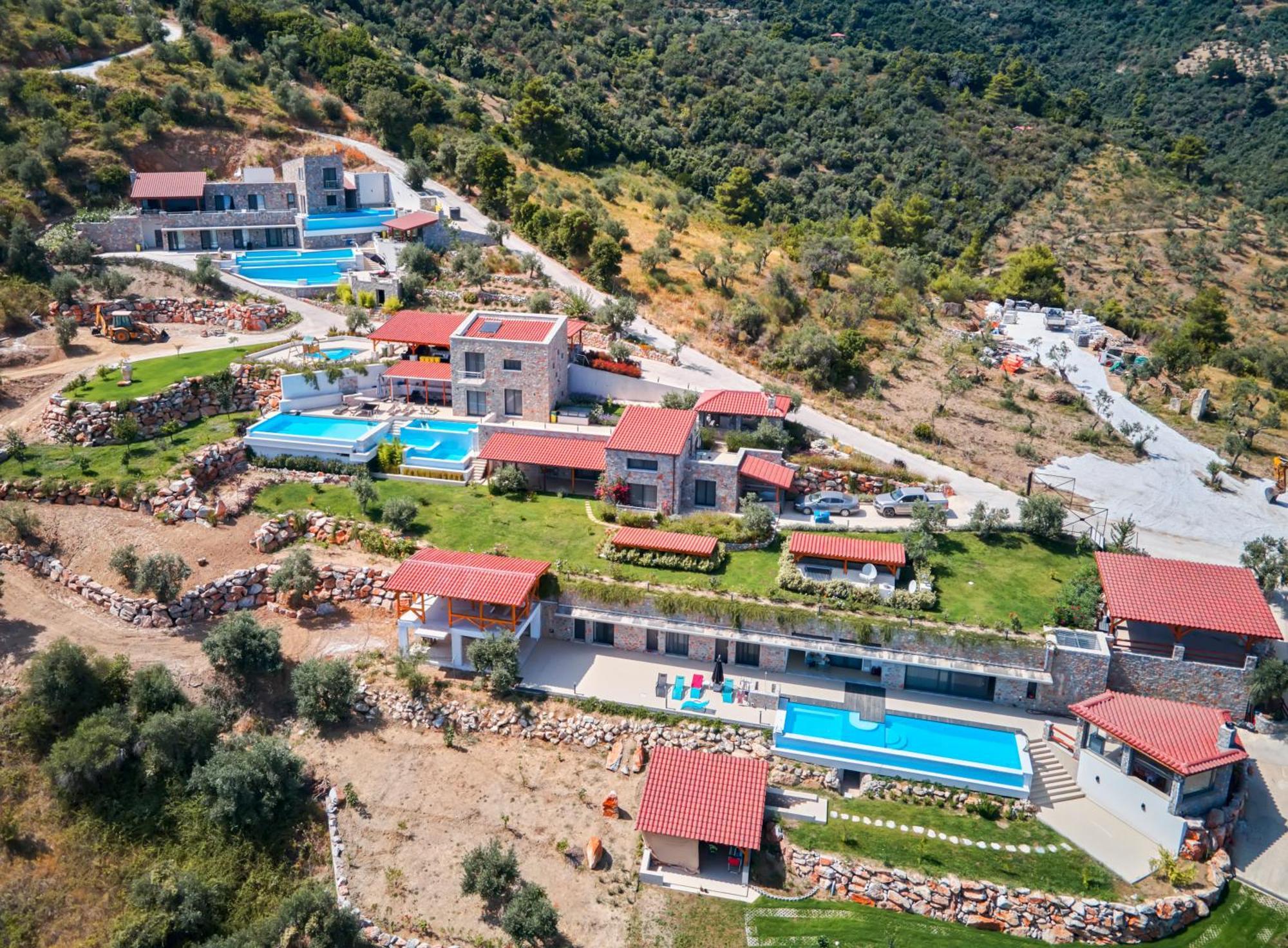 Sky Sea Resort & Villas Megali Ammos  Exteriör bild